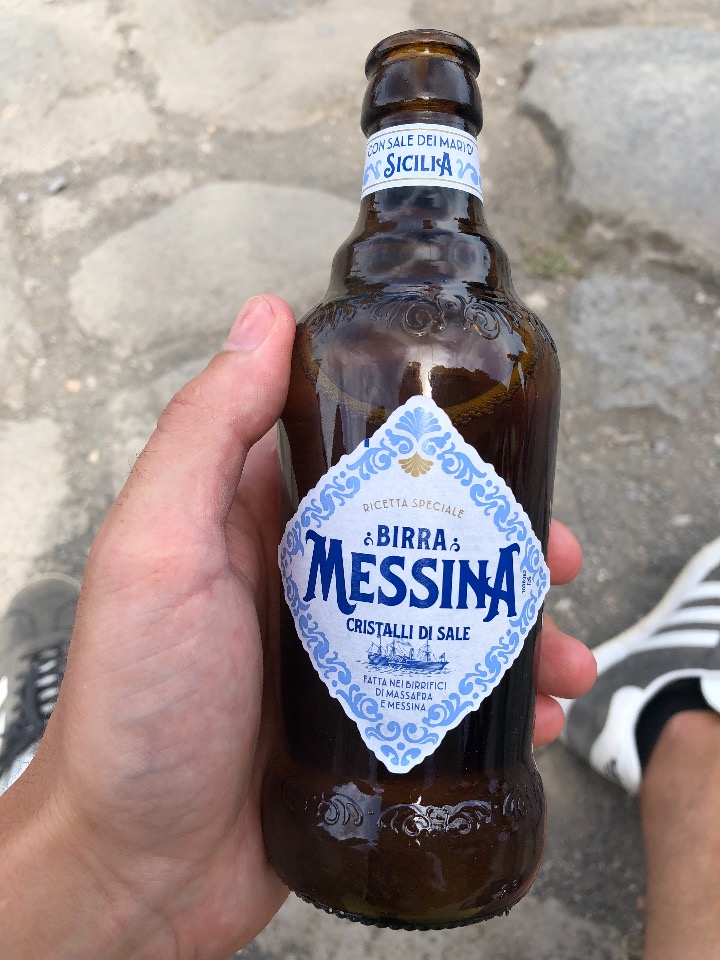 Birra Messina 'Ricetta Classica' Lager Beer, Sicily, Italy